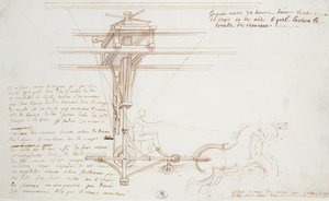 Design for the Chariot of Phaeton in the Opera by Lully by Jean I Berain
